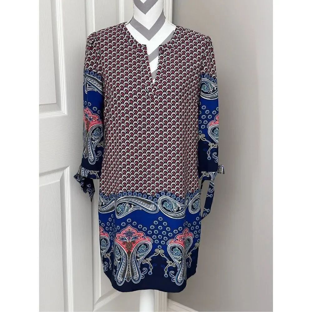 Forever 21 Contemporary Paisley Mini Dress in small
